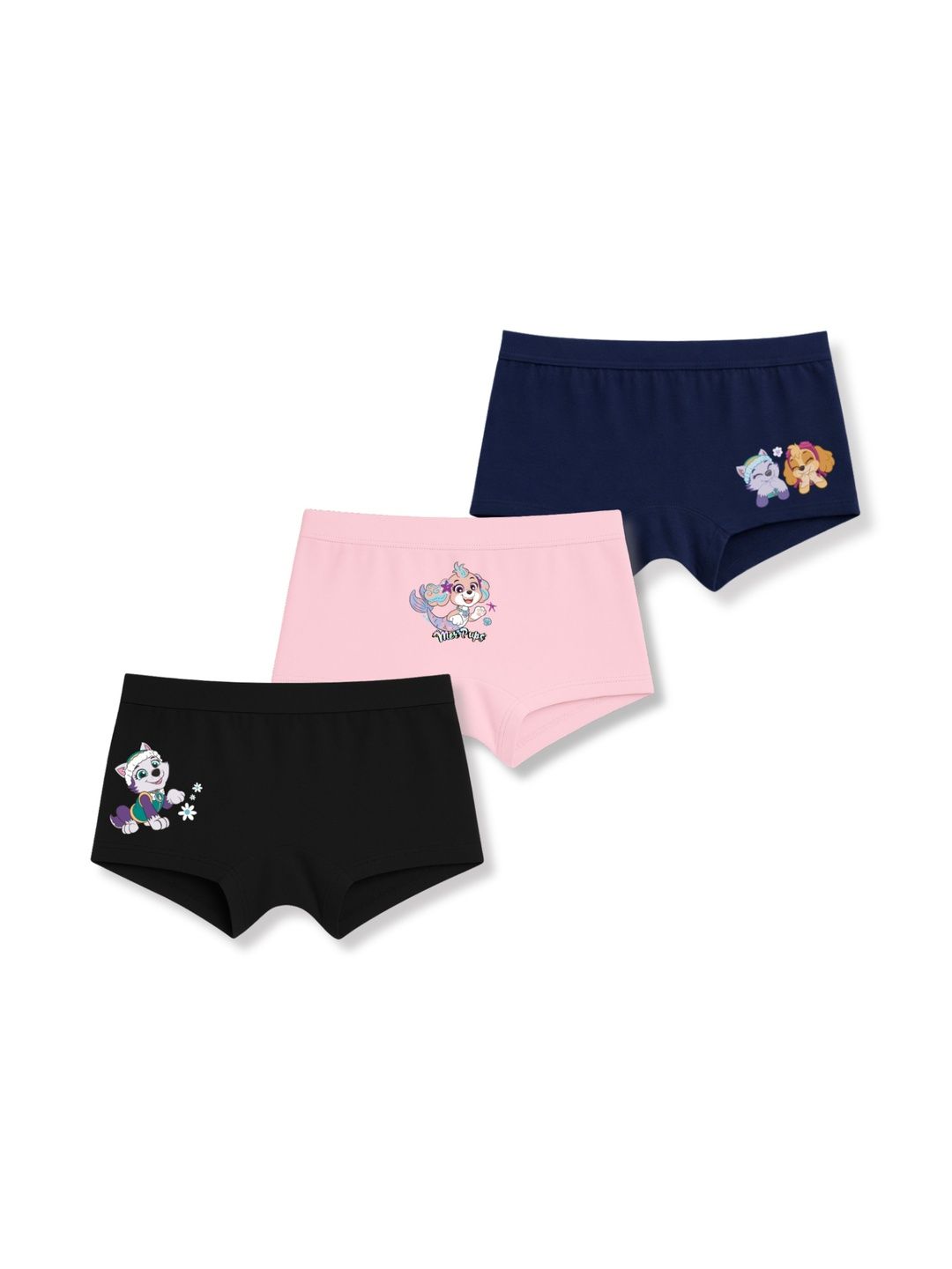 Button Bear Girls Pack of 3 Printed Cotton Basic Briefs-picture-13