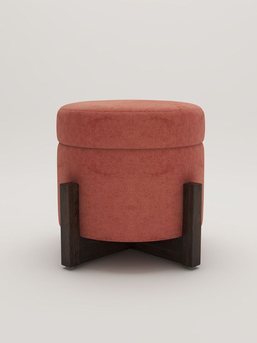 Horizontal Eight Brown Round Ottomans-picture-33