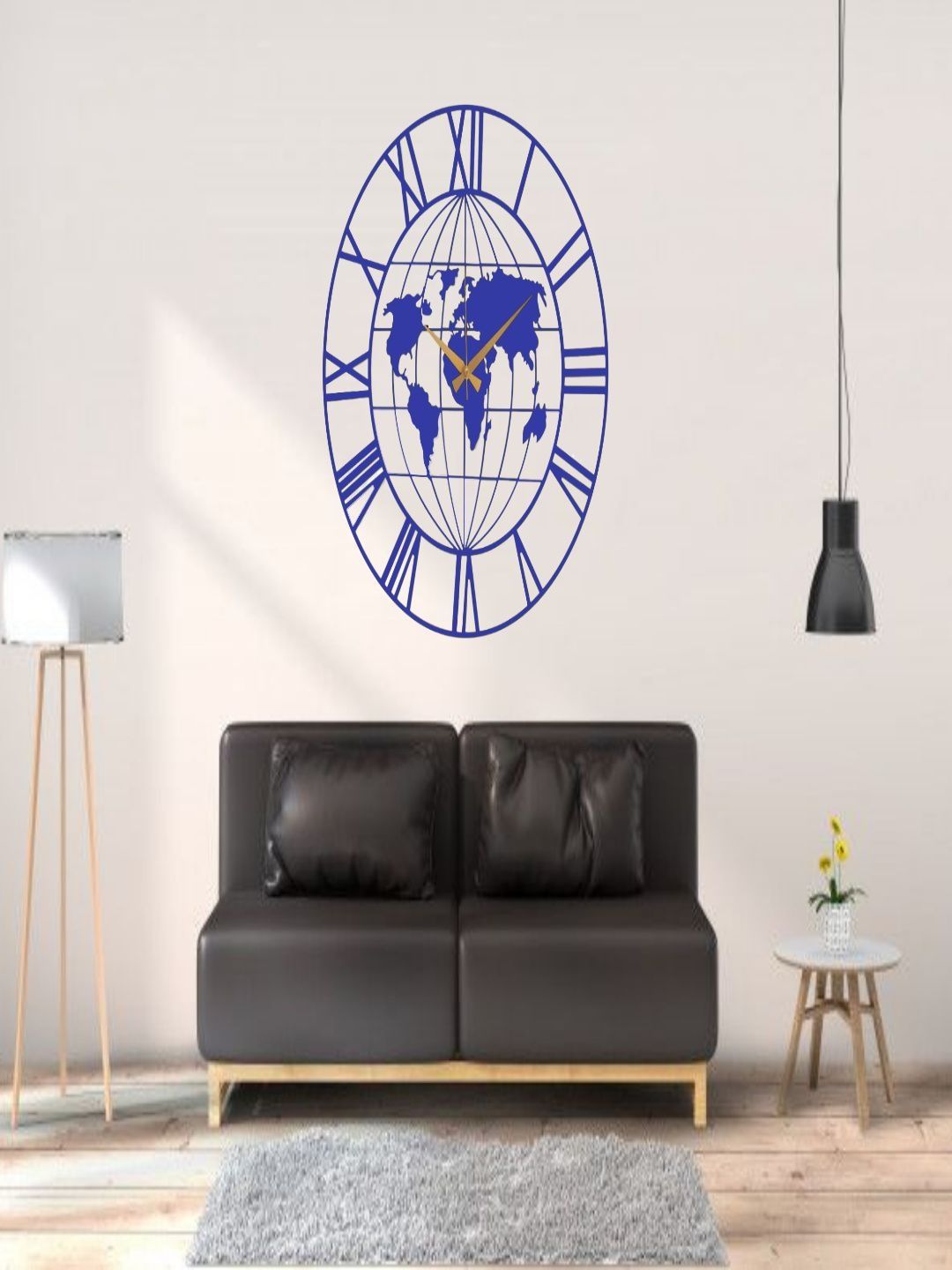 VENTUOS Blue Wall Clock-picture-13