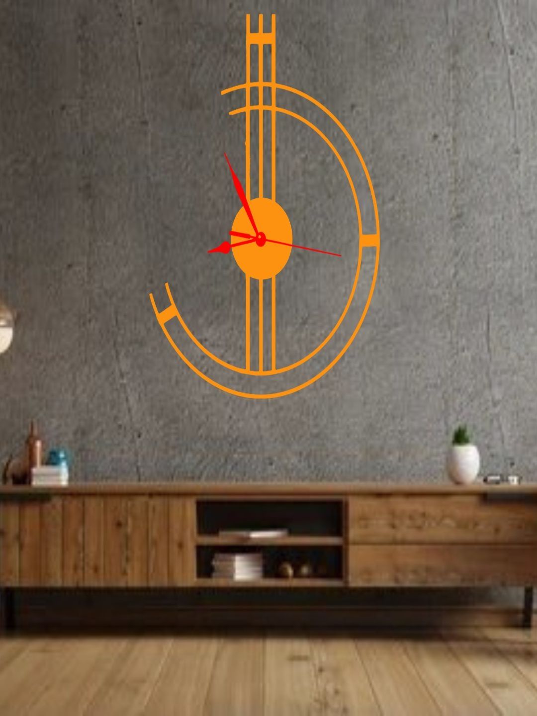 VENTUOS Orange Wall Clock-picture-14