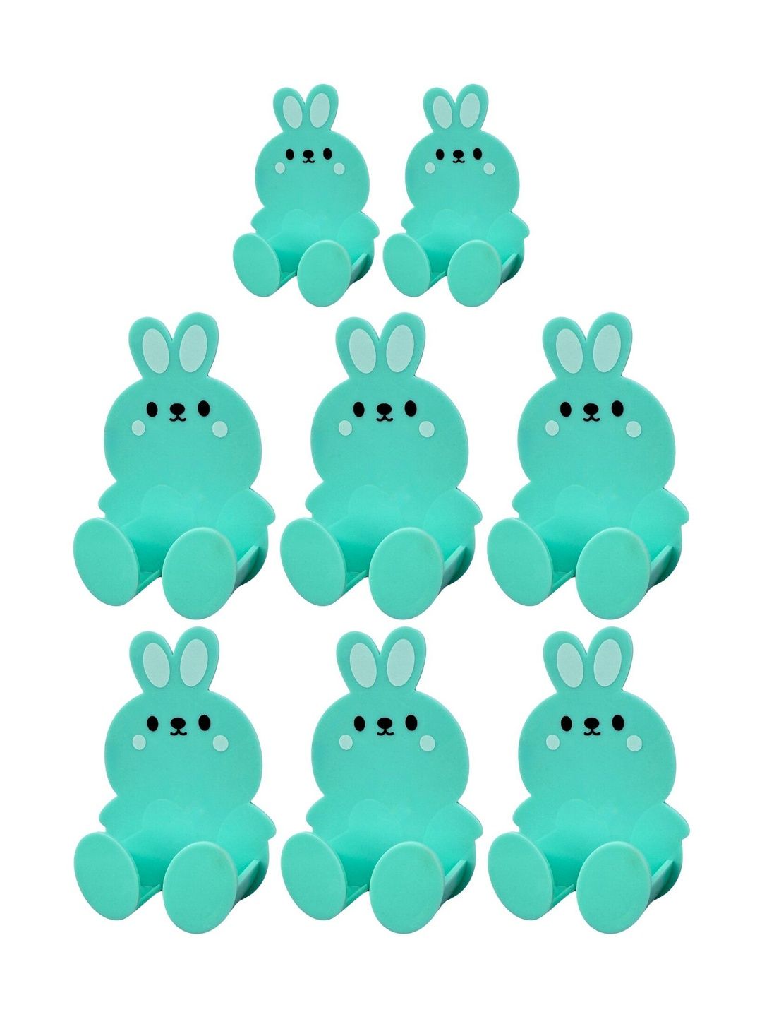 BESTZONE RETAIL MALL 8-Pcs Green Self Adhesive Power Plug Socket Mobile Holder Hooks-image-34