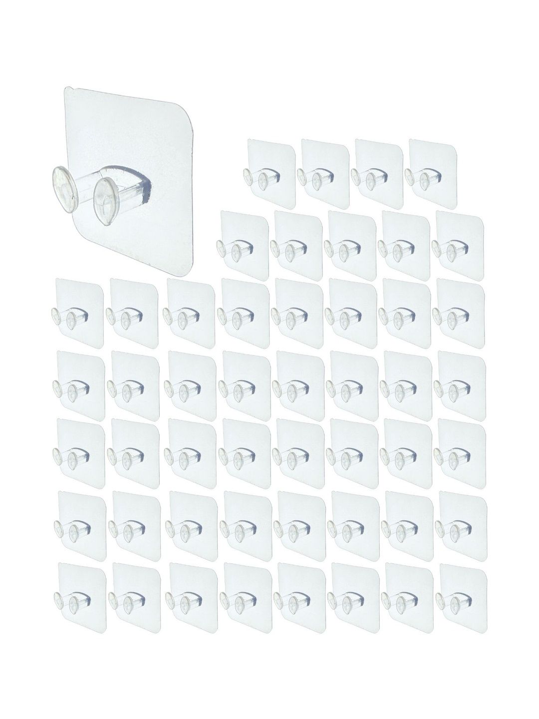 BESTZONE RETAIL MALL 50-Pc Transparent Self Adhesive Power Plug Socket Mobile Holder Hooks-image-35