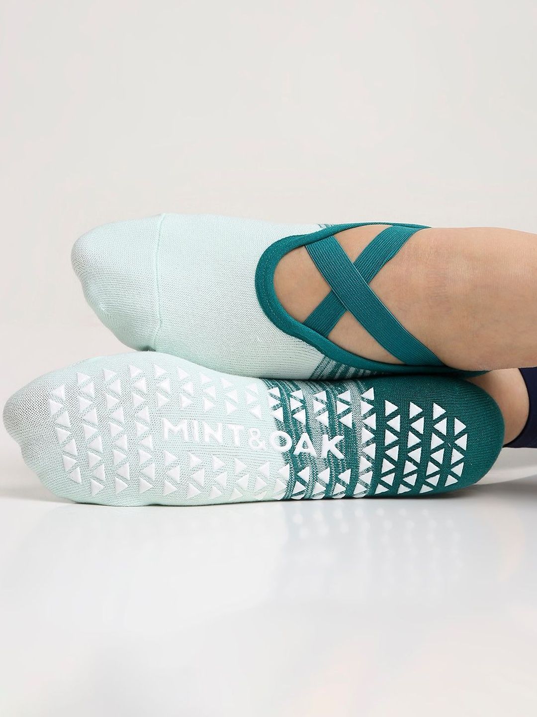 Mint & Oak Women Cotton Blend Ankle Length Socks-picture-54