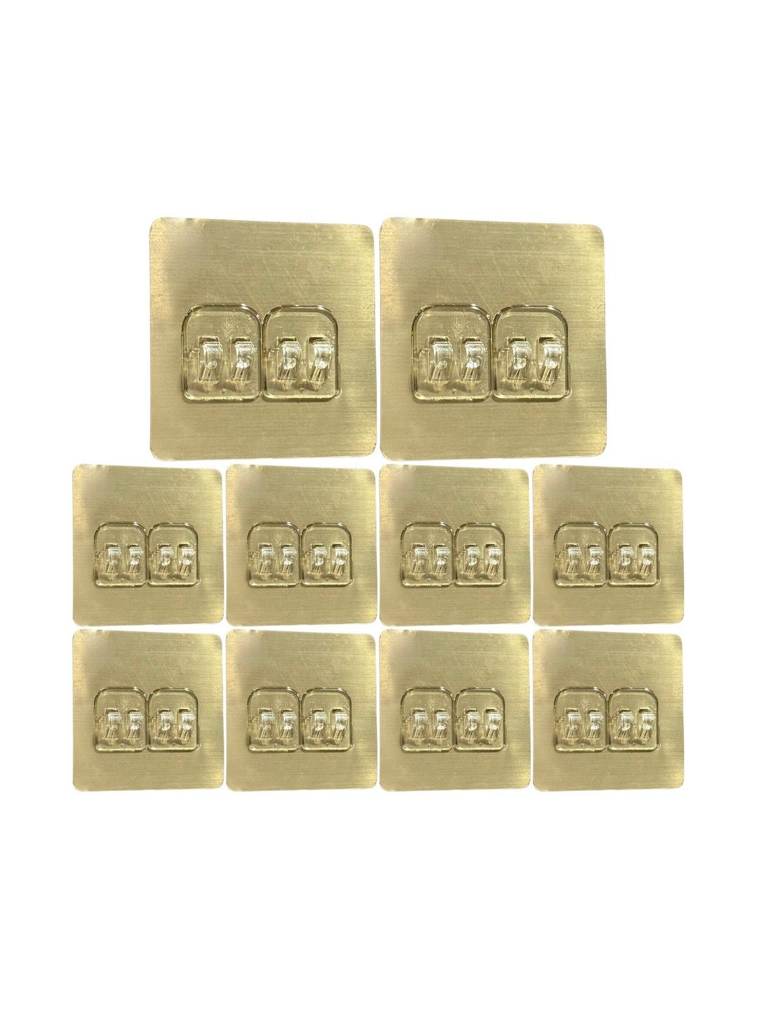 BESTZONE RETAIL MALL 10-Pcs Self Adhesive Wall Hooks-picture-44
