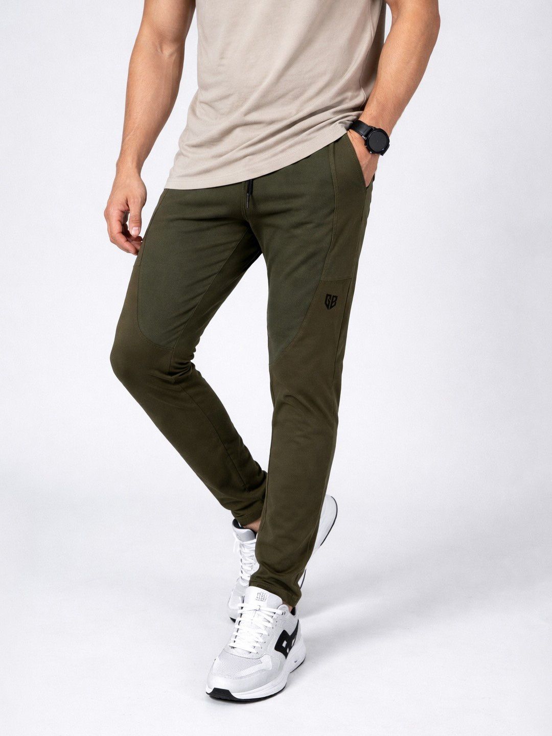 Here&Now X Game Begins Men Regular Fit Rapid-Dry Training Joggers-picture-24