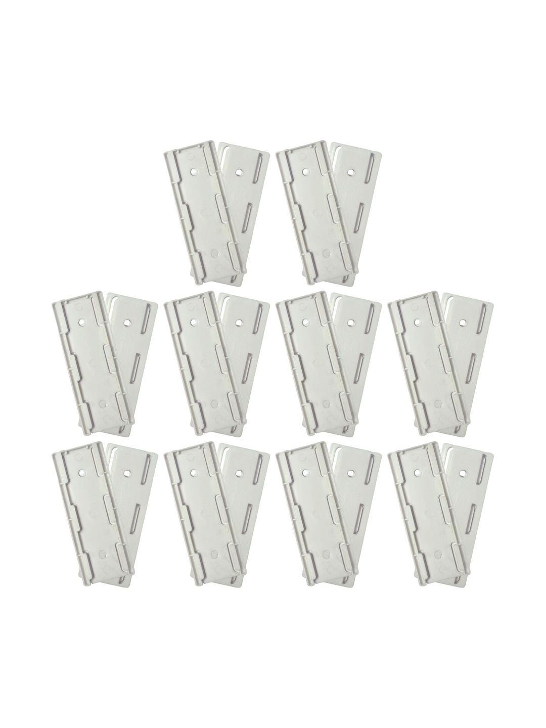 BESTZONE RETAIL MALL 10-Pcs White Self Adhesive Wall Hooks-image-15