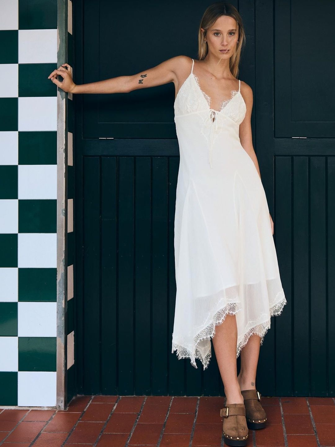 Bershka Boho Midi Dress view 2