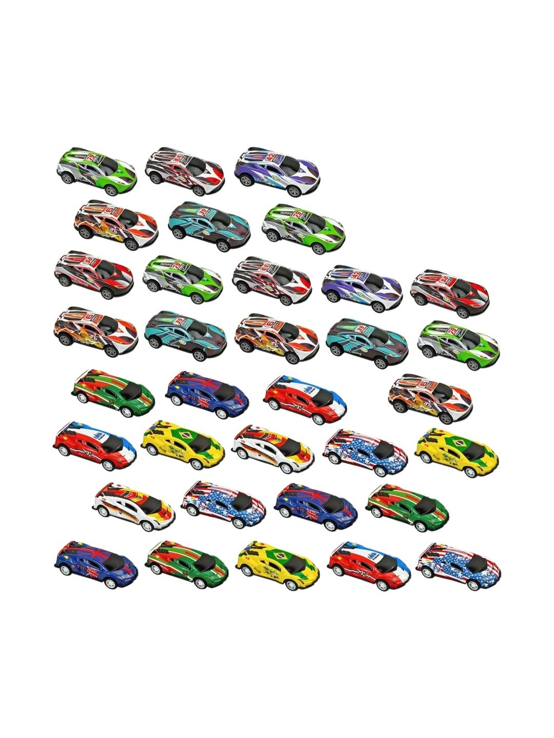 Learn With Fun Pack Of 36 Mini Pull Back Car Toy Vehicles-picture-50