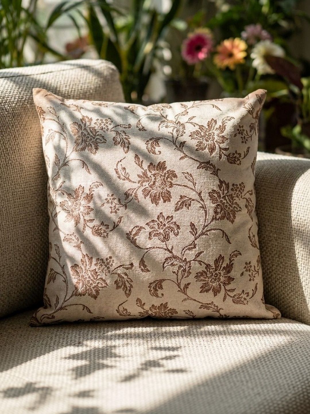 Myntra Elegant Homes Multicoloured Square Cushion Covers-image-14