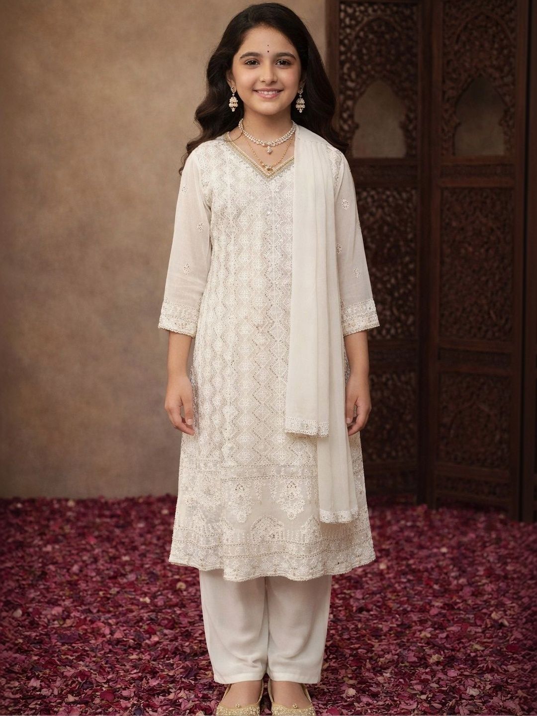 Aarika Girls Poly Georgette-picture-9
