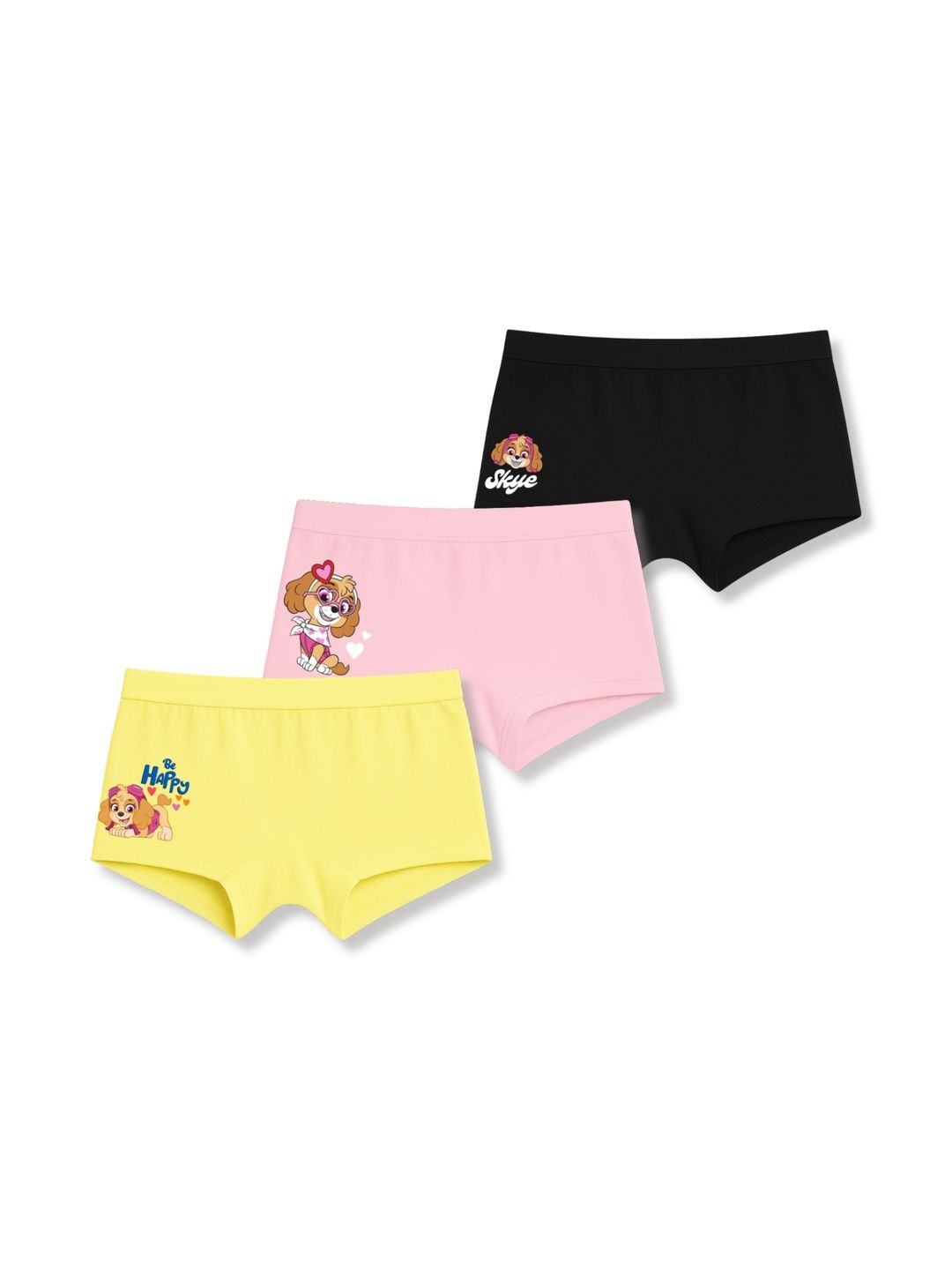 Button Bear Girls Pack of 3 Printed Cotton Basic Briefs-picture-12