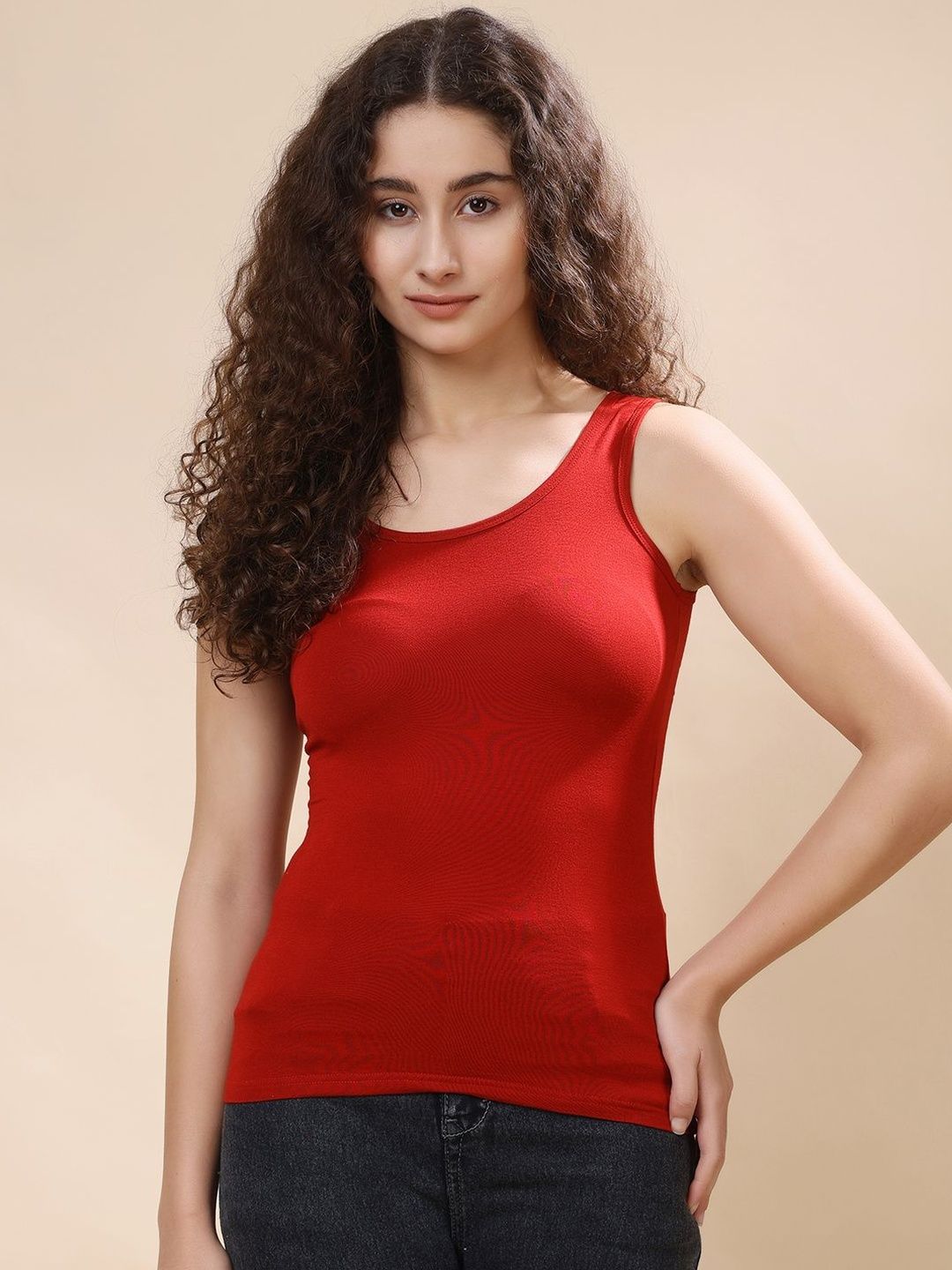 HERE&NOW Scoop Neck Non Padded Camisole-picture-11