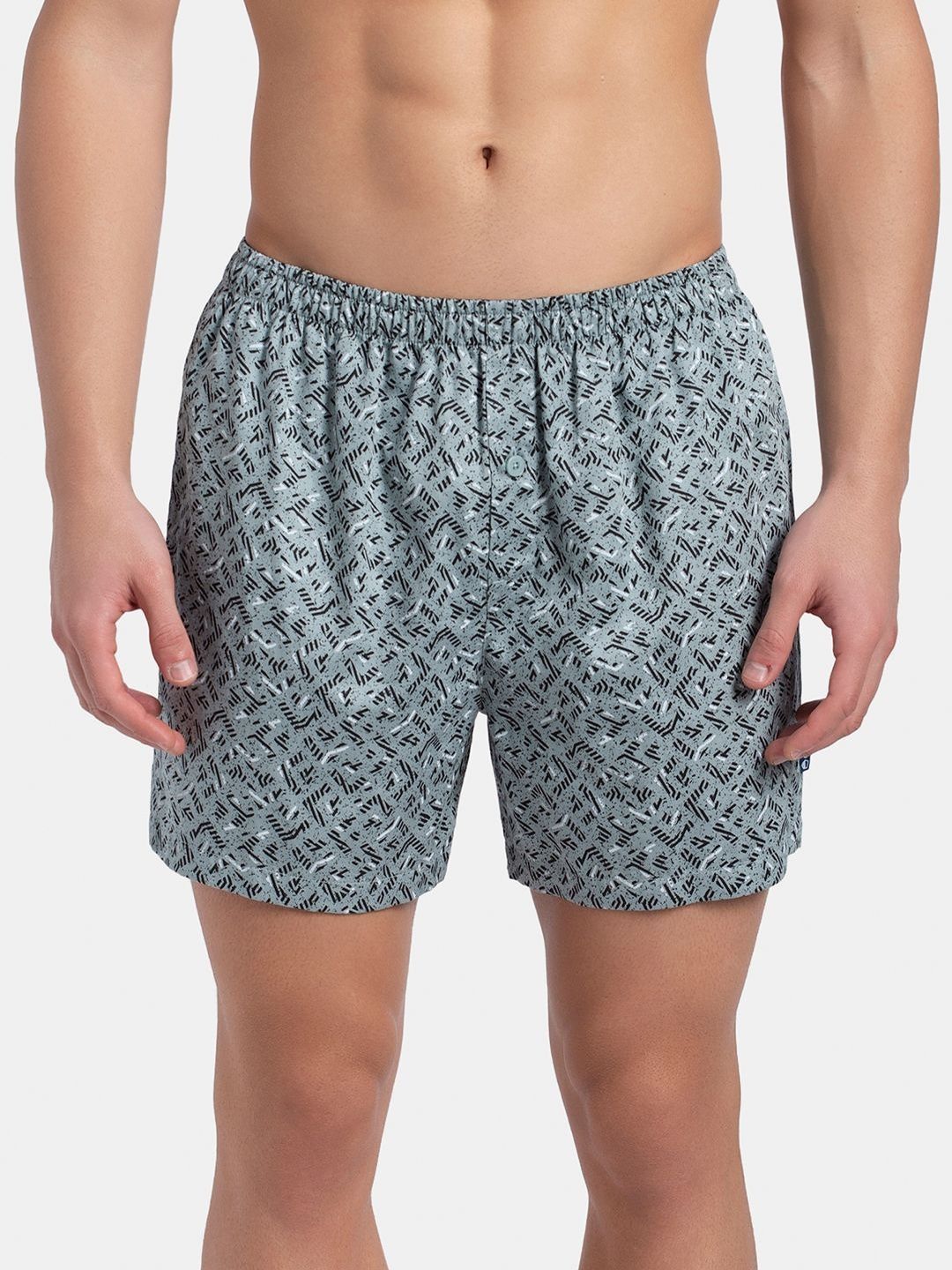 Jockey Pack of 2 Super Combed Mercerized Cotton Woven Checkered Inner Boxers - 8222-picture-44