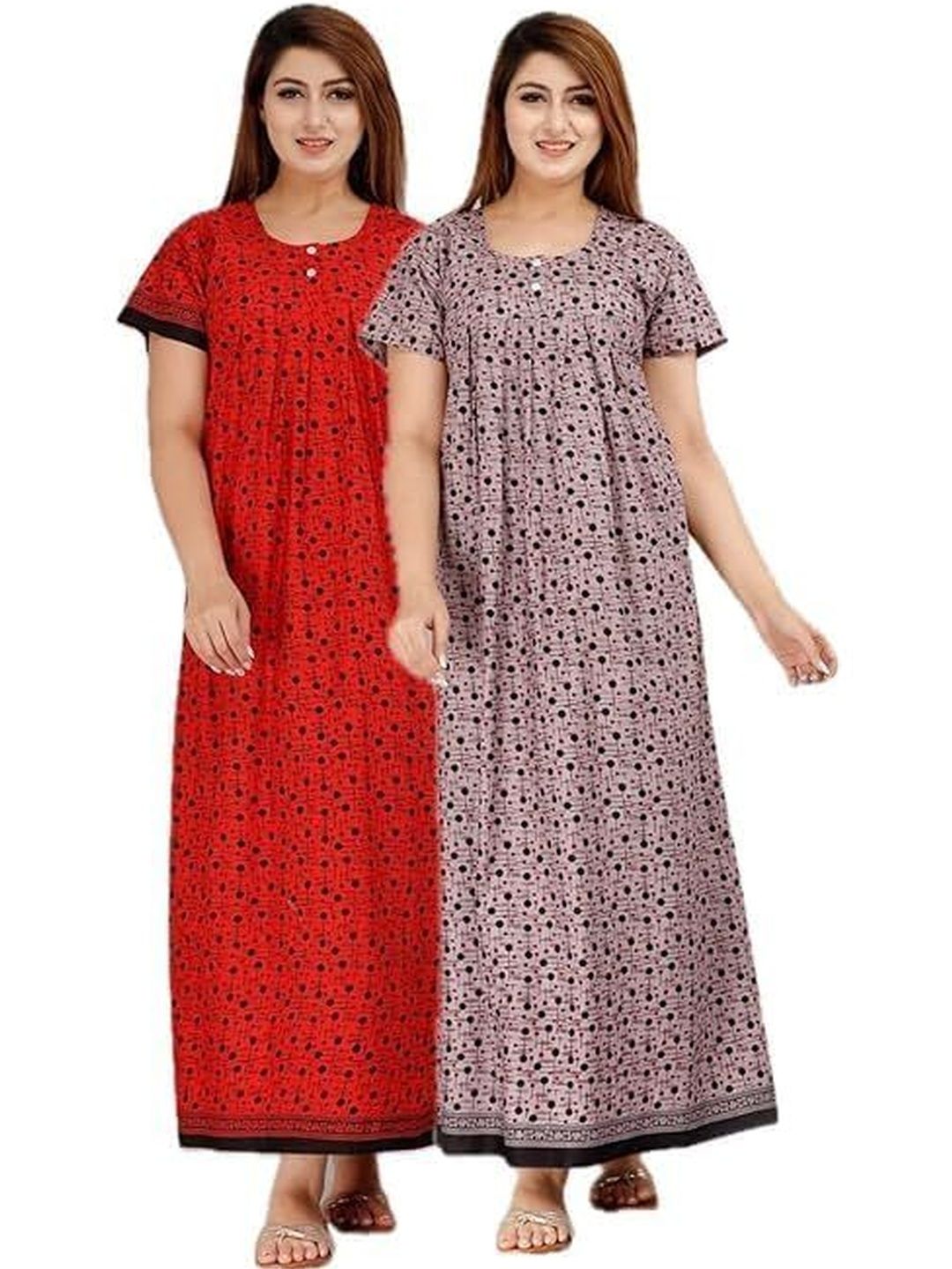 YUKATA Printed Maxi Nightdress-picture-31