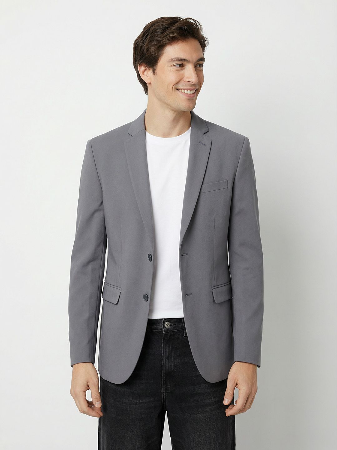 Mast & Harbour Single Breasted Casual Blazers-picture-29