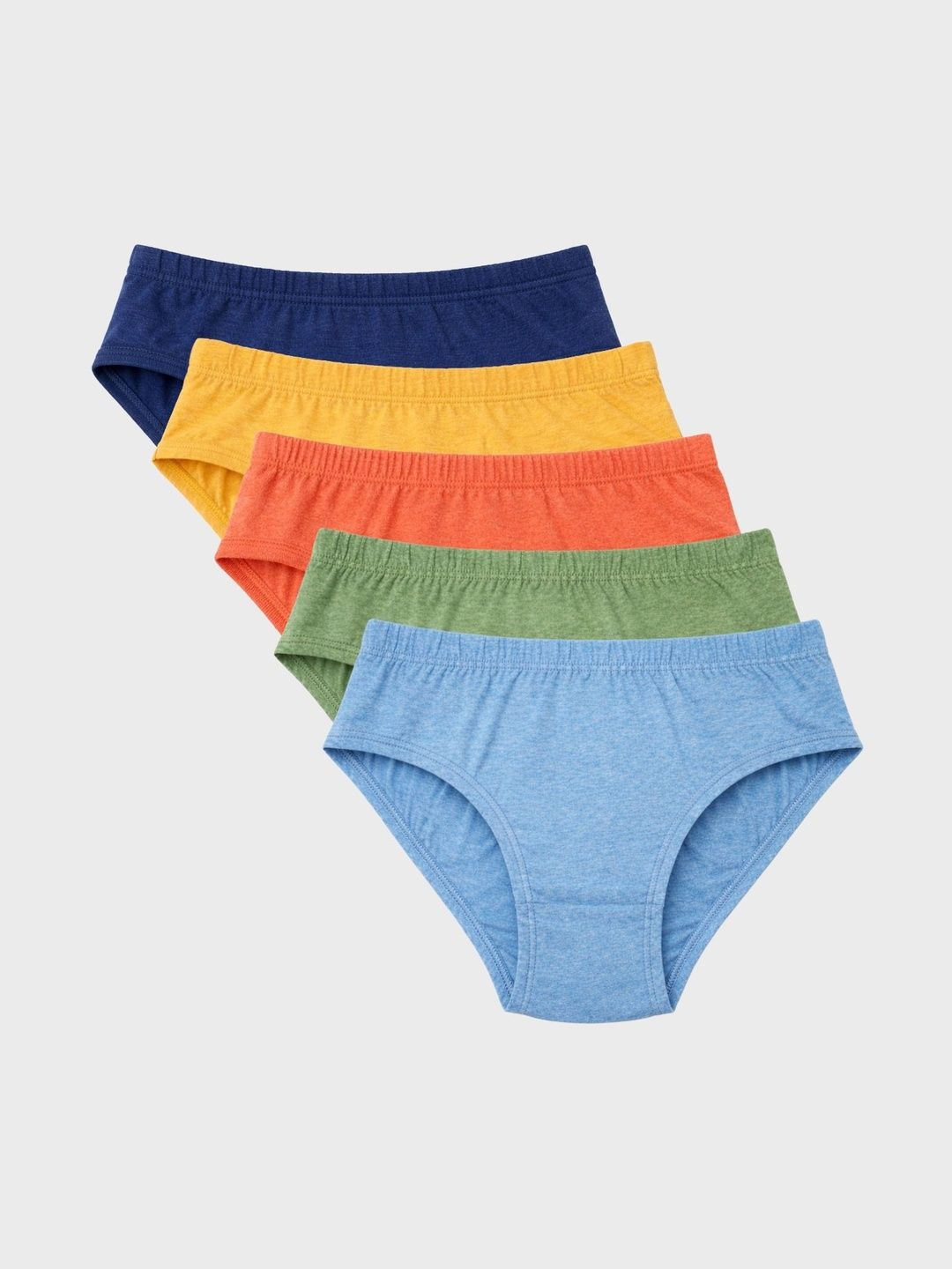 Charm n Cherish Boys Pack of 5 Cotton Basic Briefs-picture-36