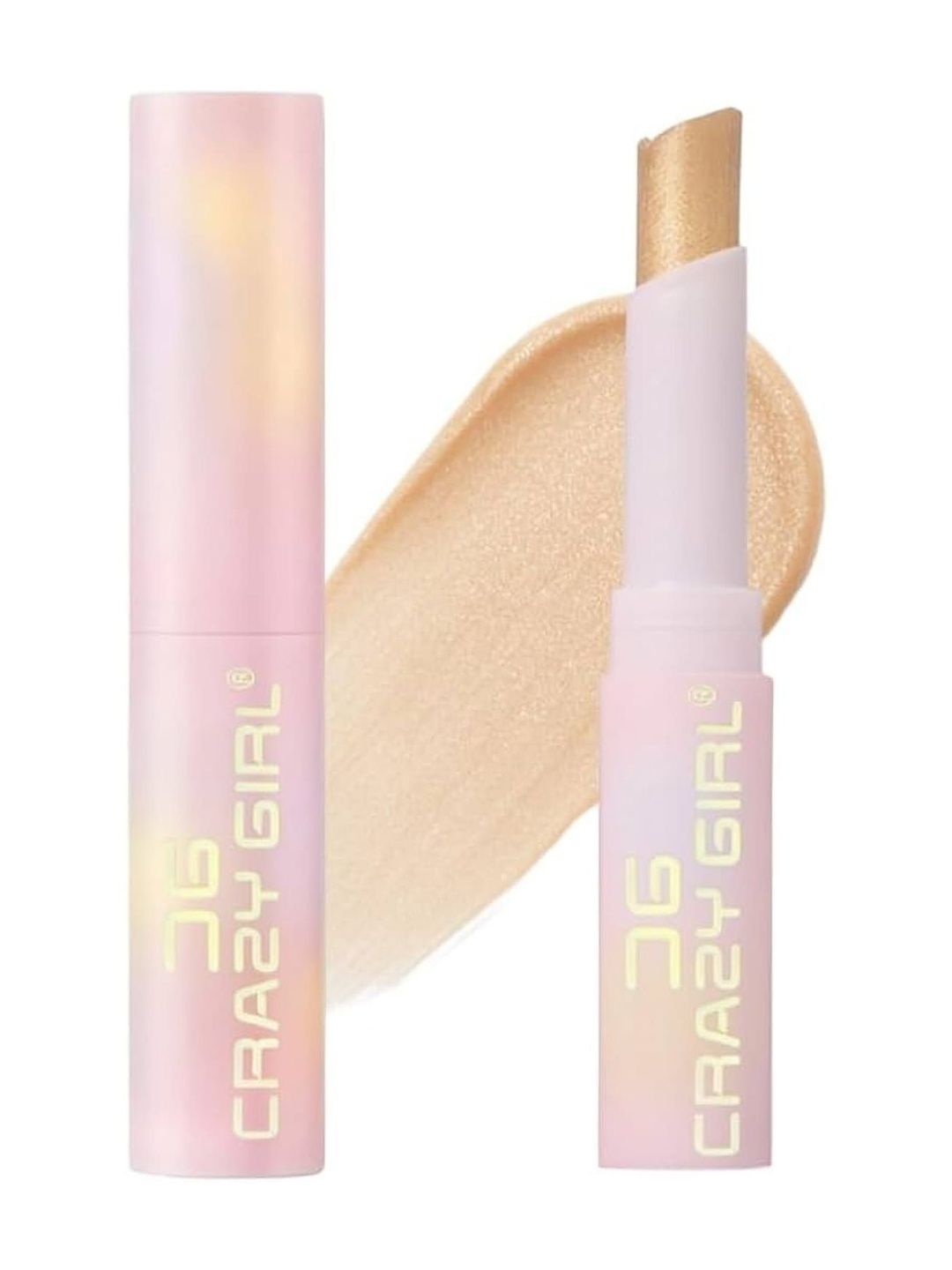 Crazy Girl 3-In-1 Eye Lip Cheek Crystal Jelly Glaze Stick - 3 g - Golden Girl-image-30