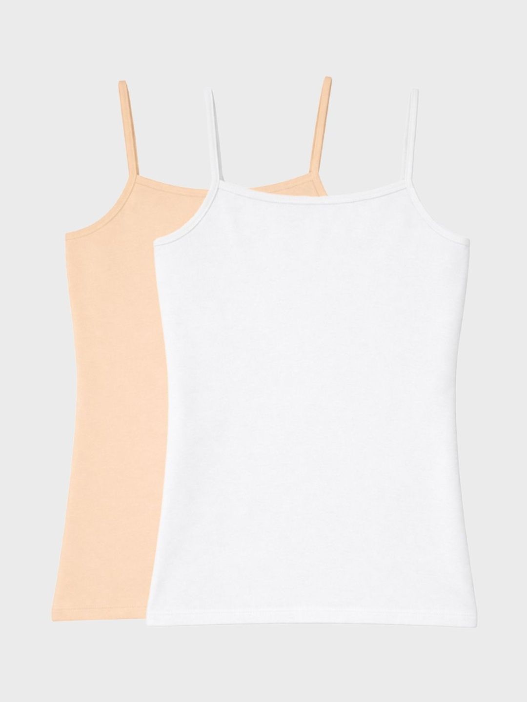 Charm n Cherish Pack of 2 Lightly Padded Camisoles-image-4