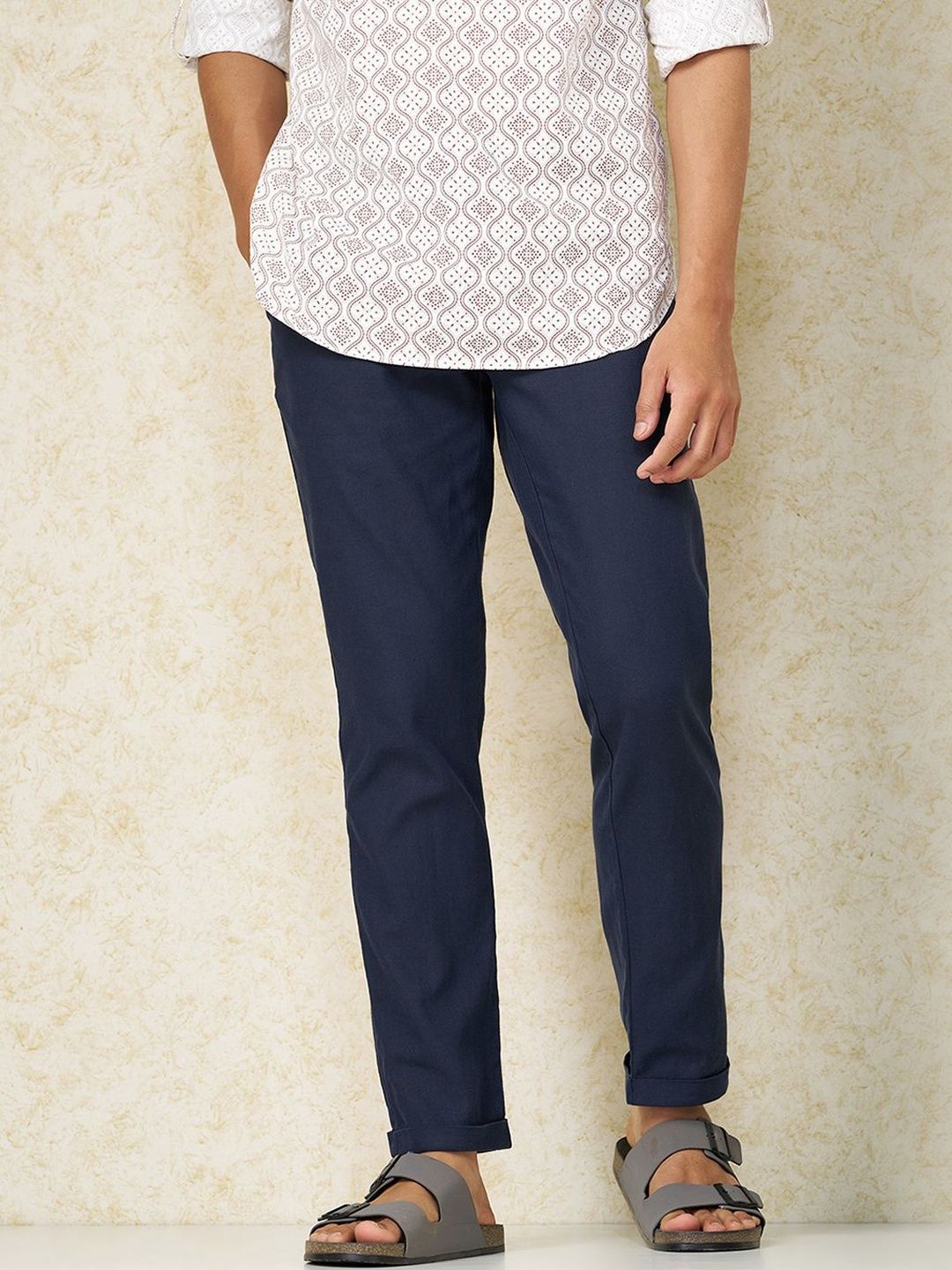 indus route by Pantaloons Men Trousers-picture-37
