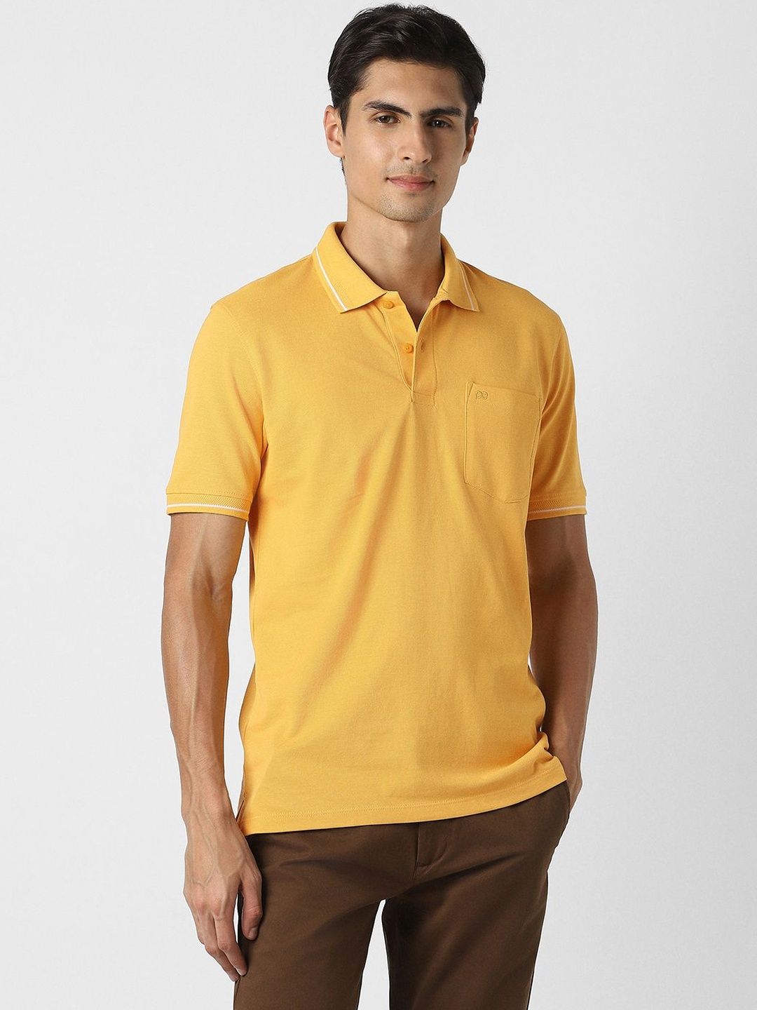 Peter England Casuals Men Polo Collar Pockets T-shirt-picture-41
