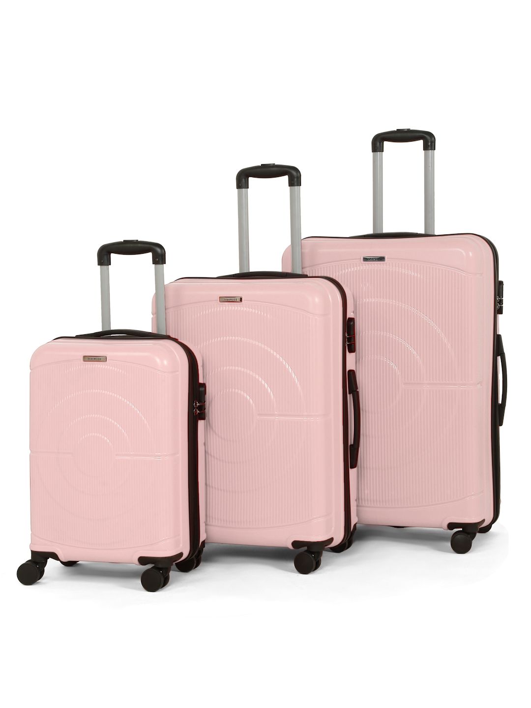 Teakwood Leathers Set of 3 Concentrix Hard Sided Trolley Suitcases - Cabin+Medium+Large-picture-53