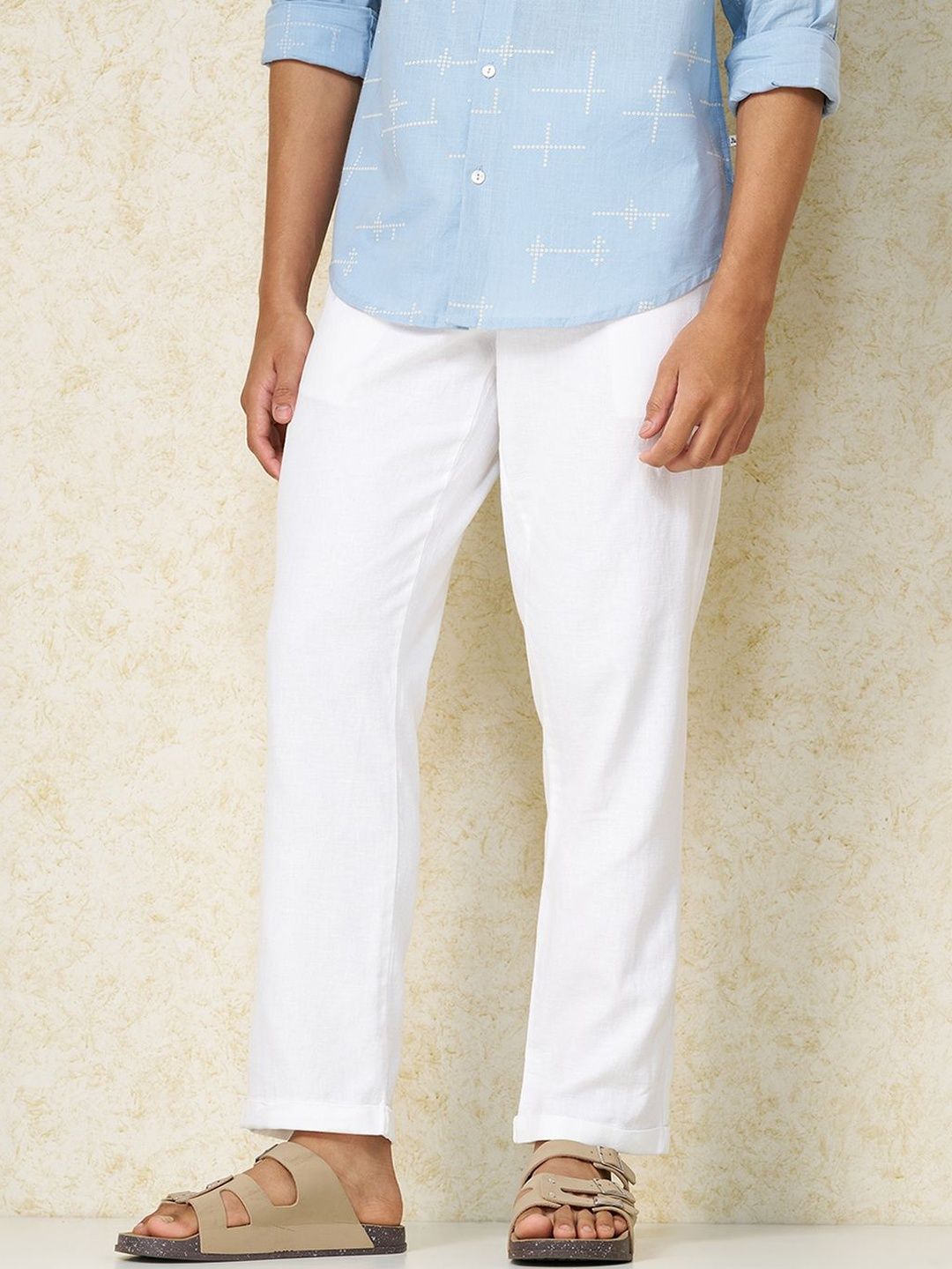 indus route by Pantaloons Men Trousers-picture-42
