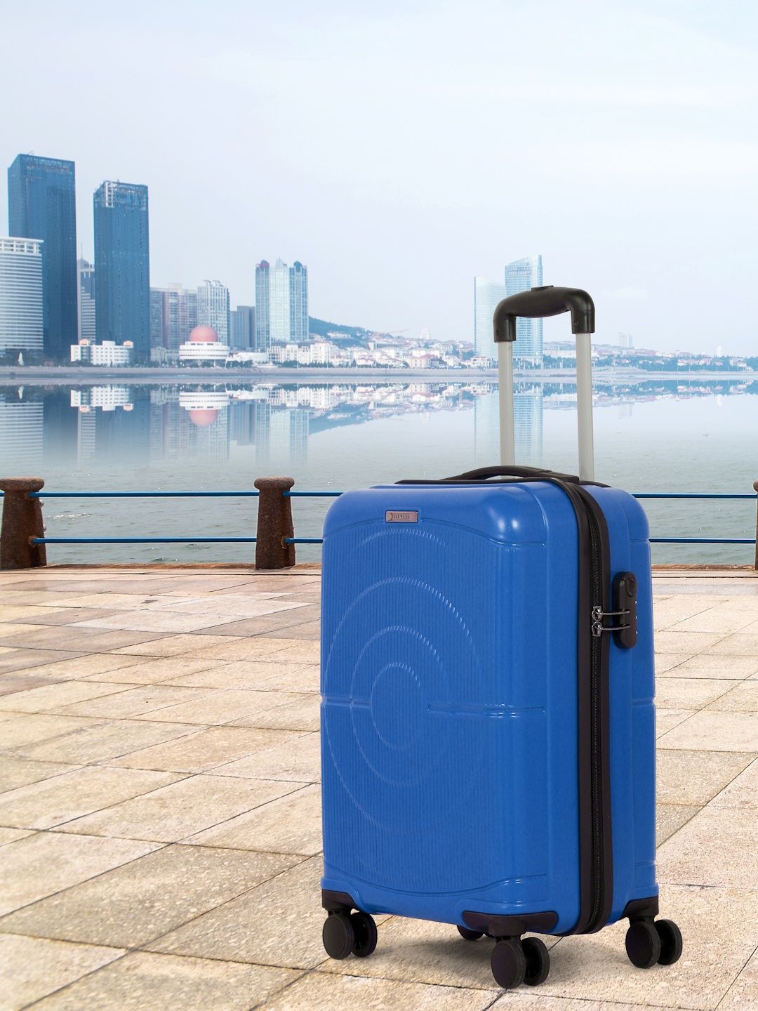 teakwood leathers CONCENTRIX 360 Degree Rotation Hard-Sided Cabin-Sized Trolley Bag-picture-48