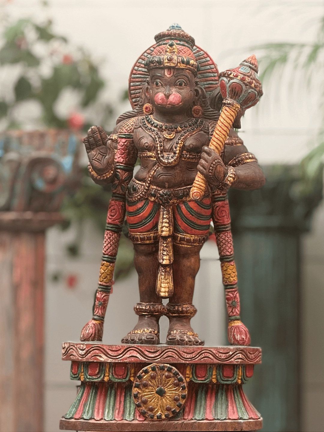 Revive Home Multicoloured Figurine Showpiece-picture-43