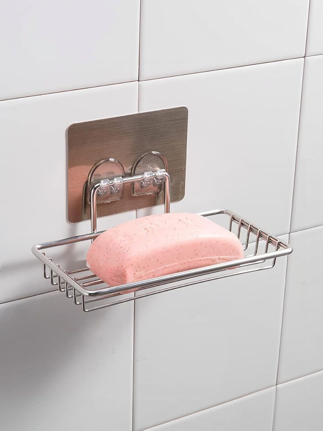DXDT Single Layer Self Adhesive Soap Dish Holder-picture-34