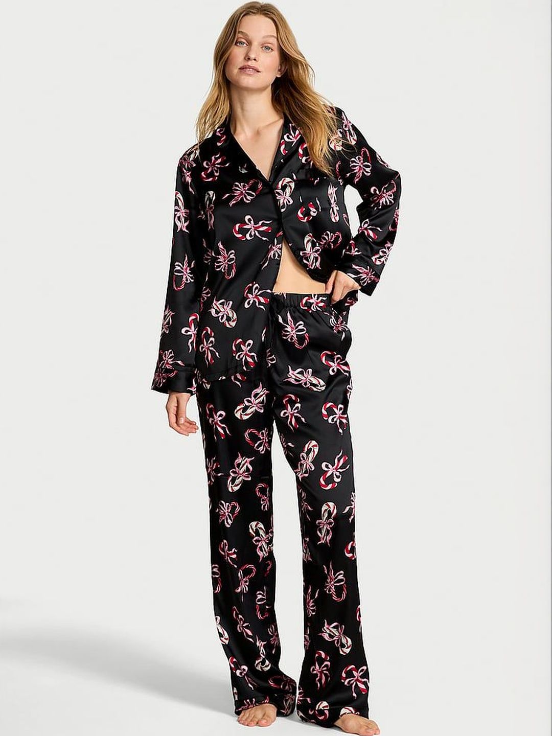 Victoria's Secret Women Printed Night suit-picture-55