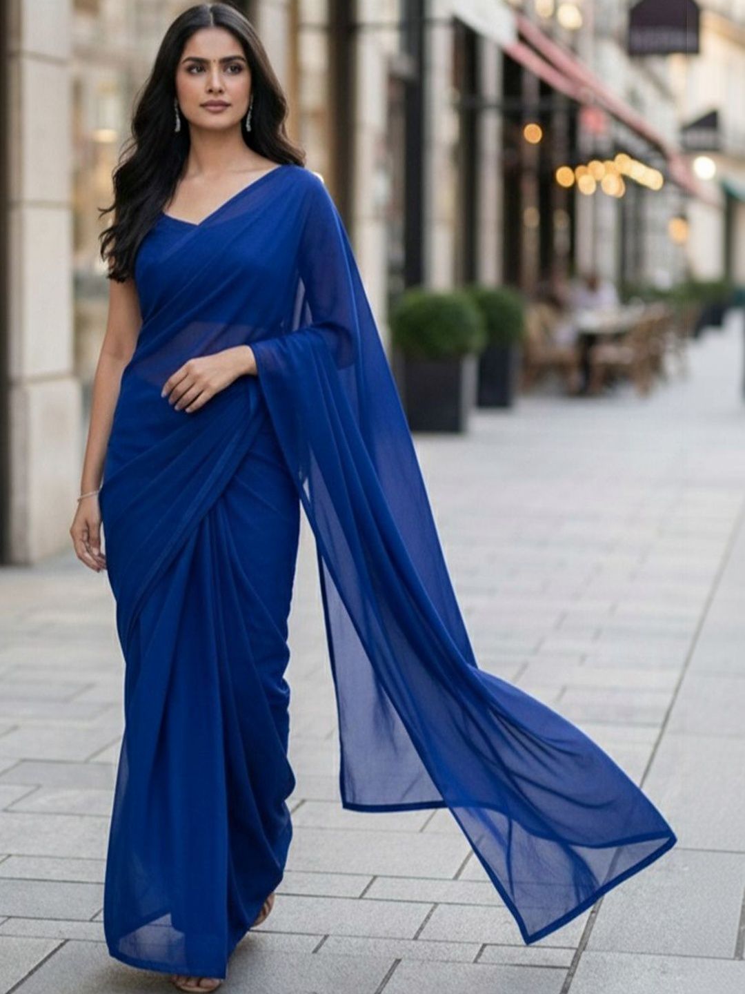 Varutex Poly Georgette Saree-picture-39
