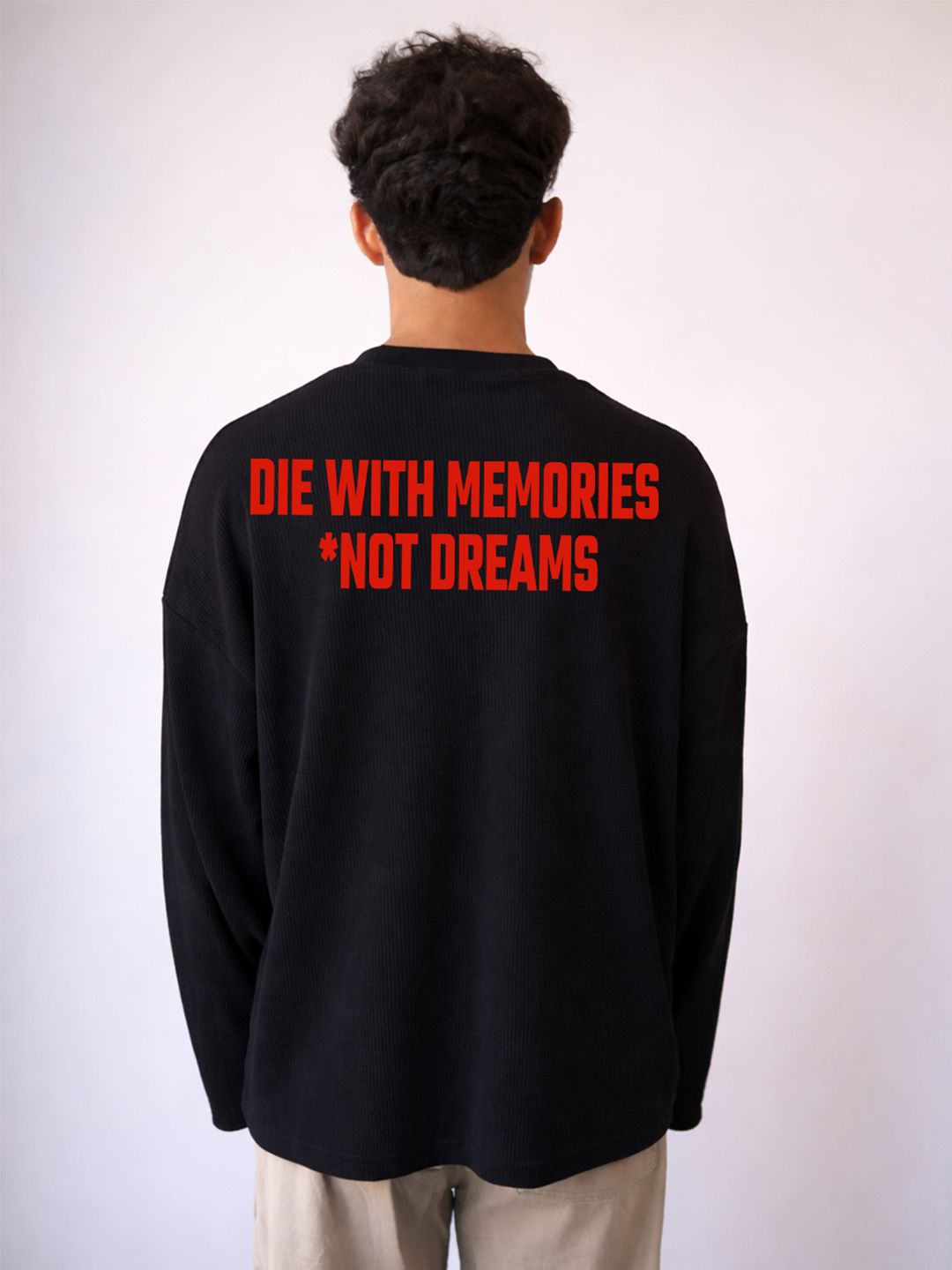 BDSQUARE Men Typography Drop-Shoulder Sleeves T-shirt-picture-57