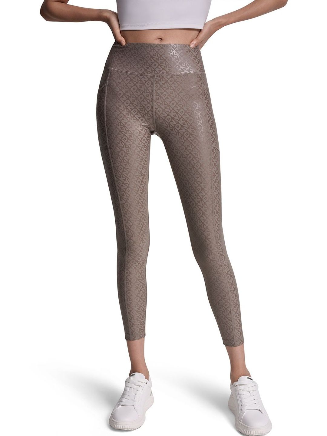 DKNY Women Printed Ankle Length Leggings-picture-40