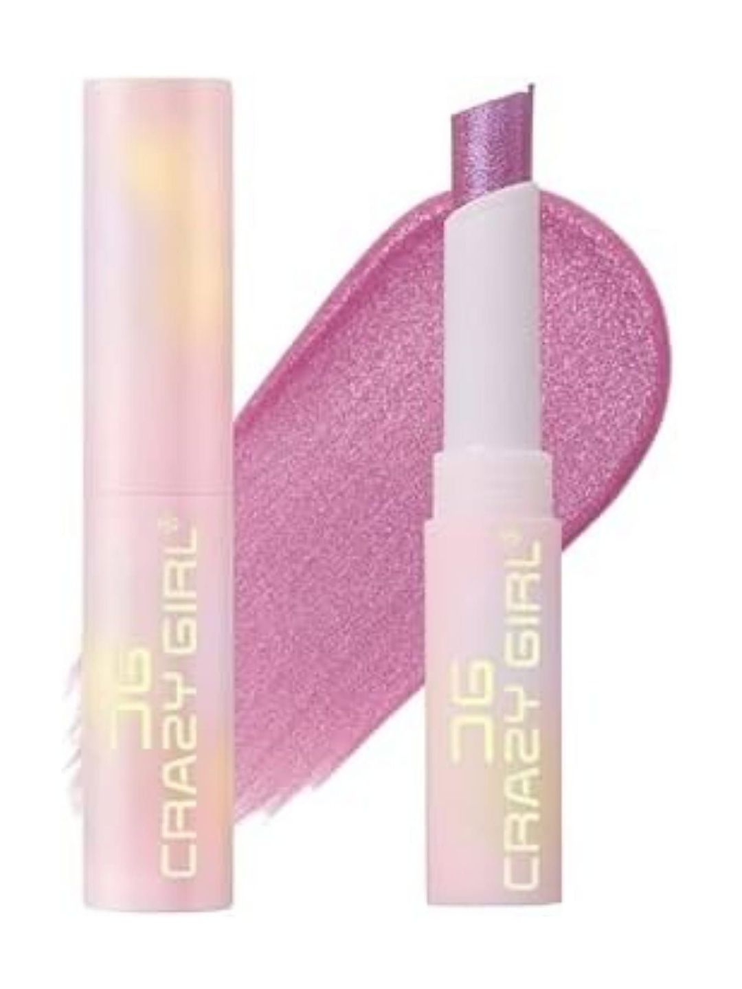 Crazy Girl 3-In-1 Eye Lip Cheek Crystal Jelly Shimmer Stick - 3 g - Lilac Luster-image-4