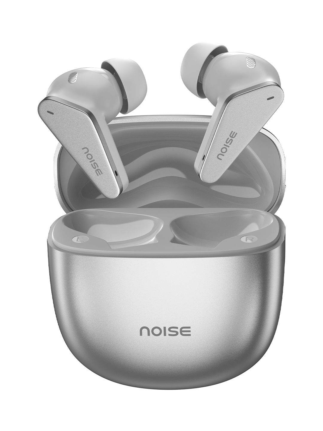 Noise Buds Vector TWS 40H of Playtime Quad Mic & ENC BT V5.3 - Lunar Silver-picture-18