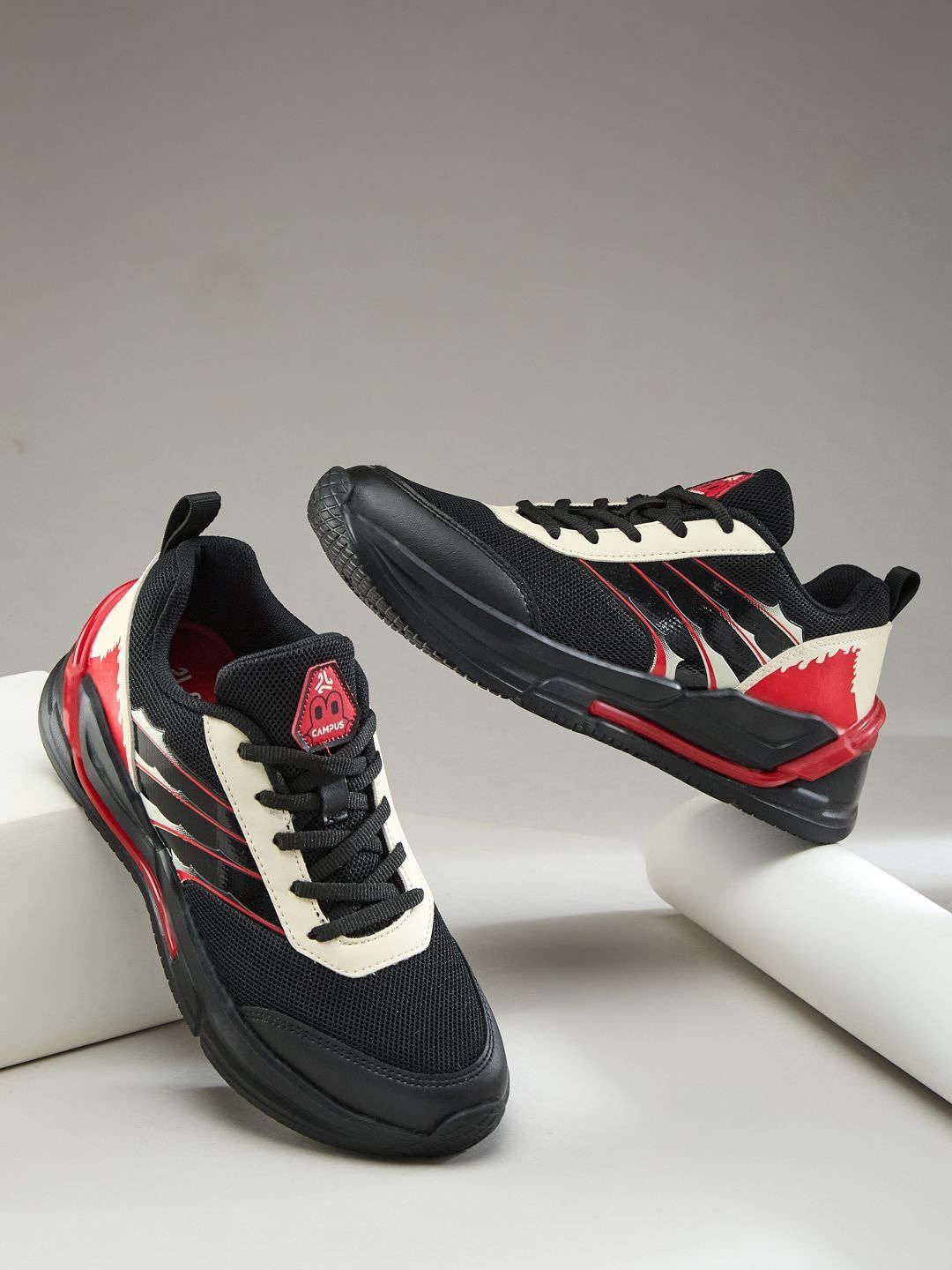 Campus Unisex Kids Colourblocked Sneakers-image-42