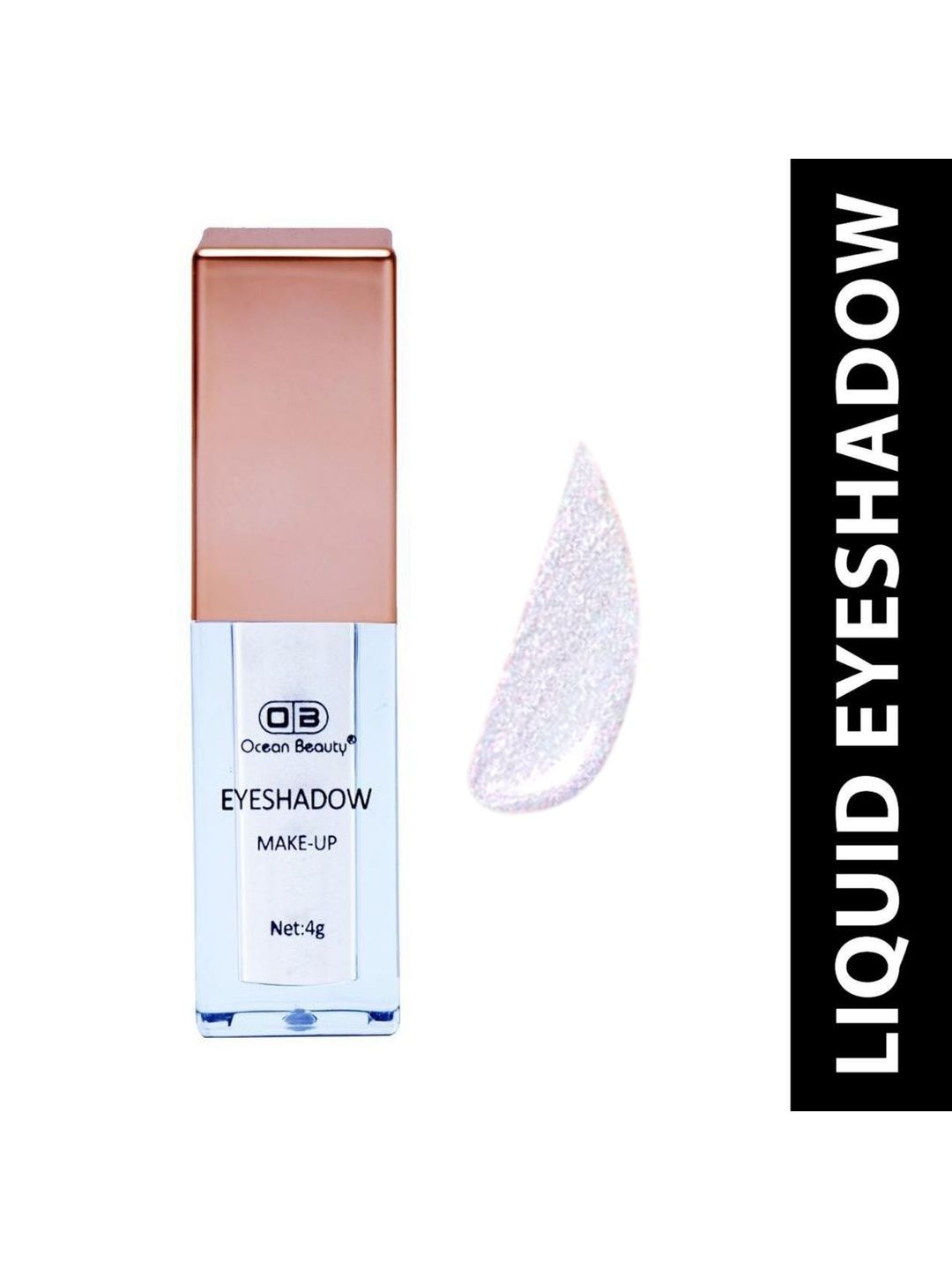 OB Ocean Beauty Glitter Liquid Eyeshadow - 4 g - Silver-image-40