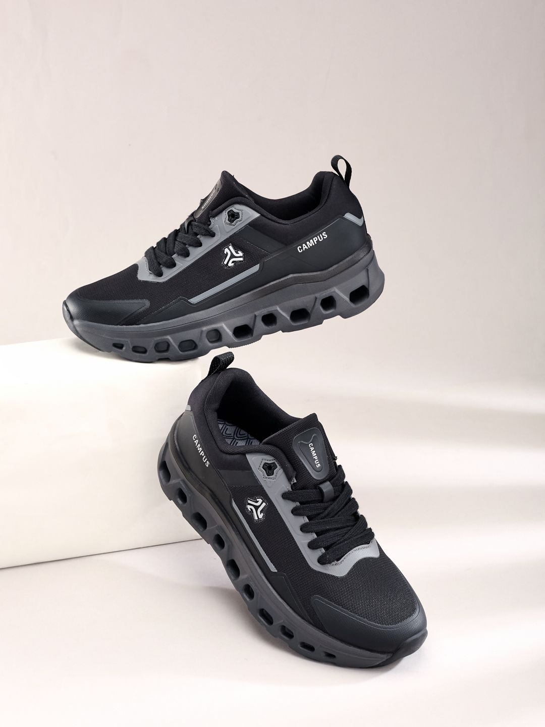 Campus Men Mesh Running Non-Marking Shoes-picture-38