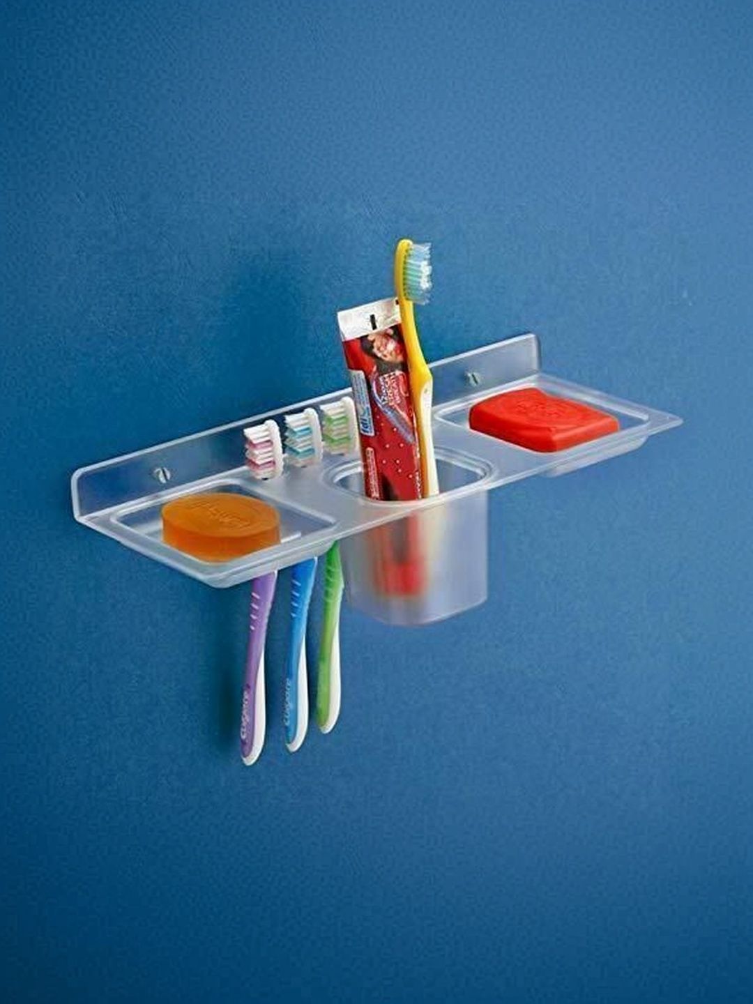 DXDT Transparent Solid Plastic Soap Dish-picture-13