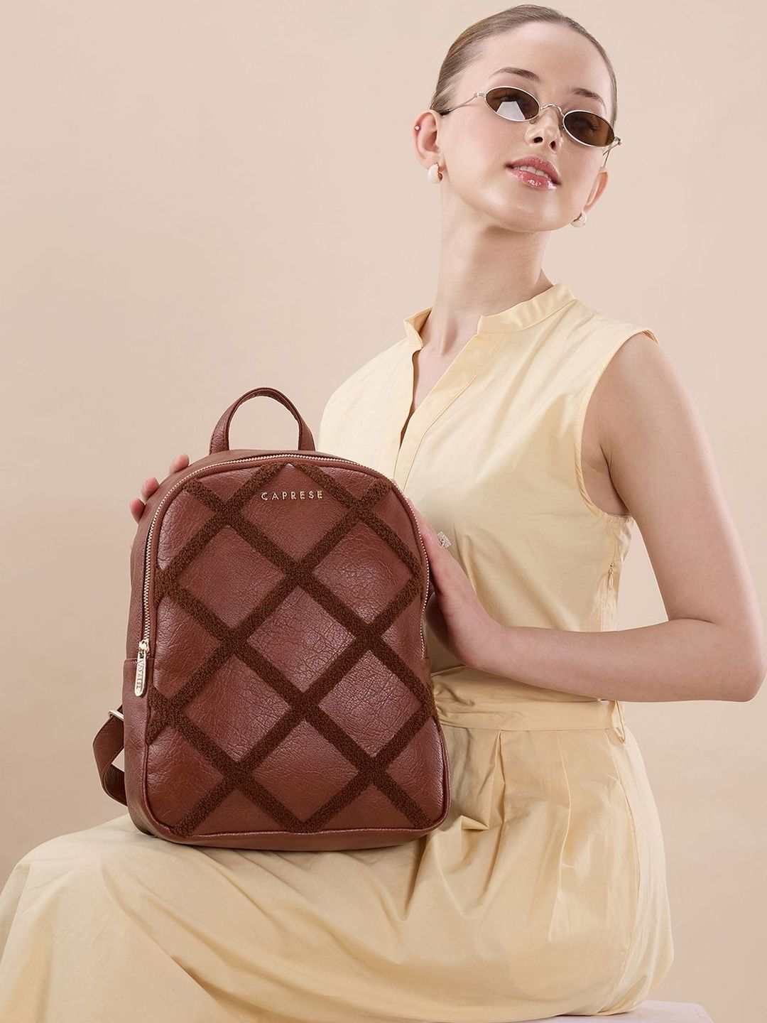 Caprese Women Embroidered Backpack-picture-28