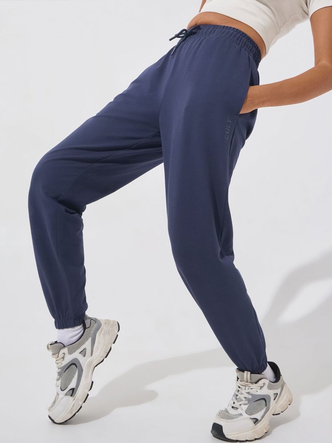 cult Women's Navy Soft Form Classic Joggers-picture-19