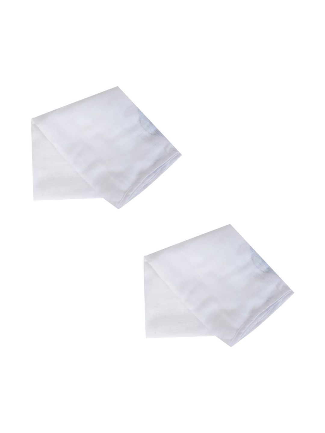 YELLOWDELIGHT White 2 Piece Cotton 110 GSM Towel Set-picture-6