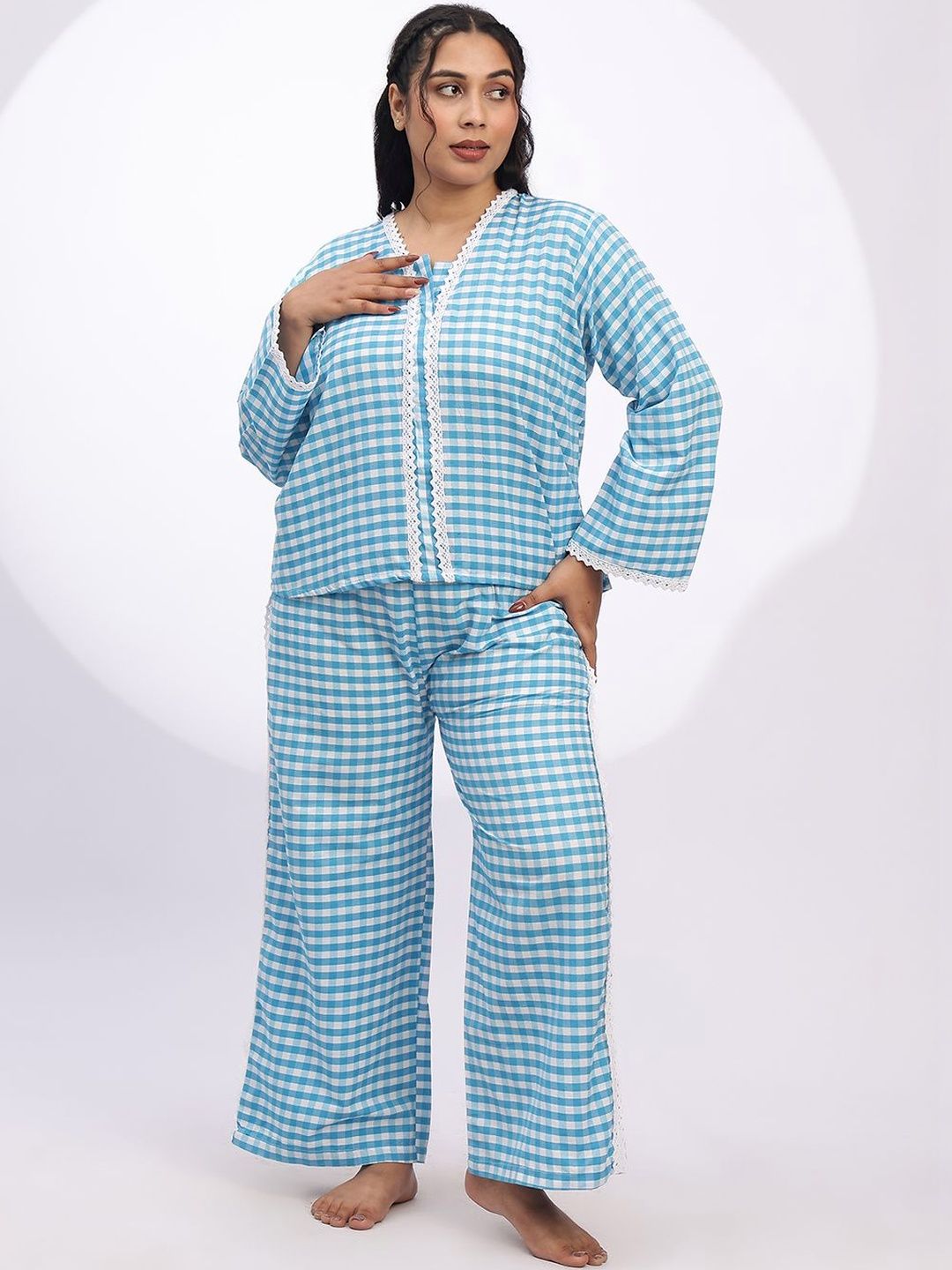 Sztori Women Printed Night suit-picture-12