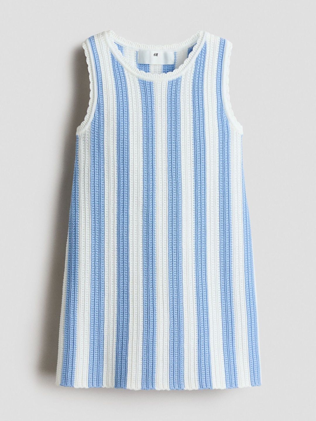 H&M Textured Cotton Dress-picture-23