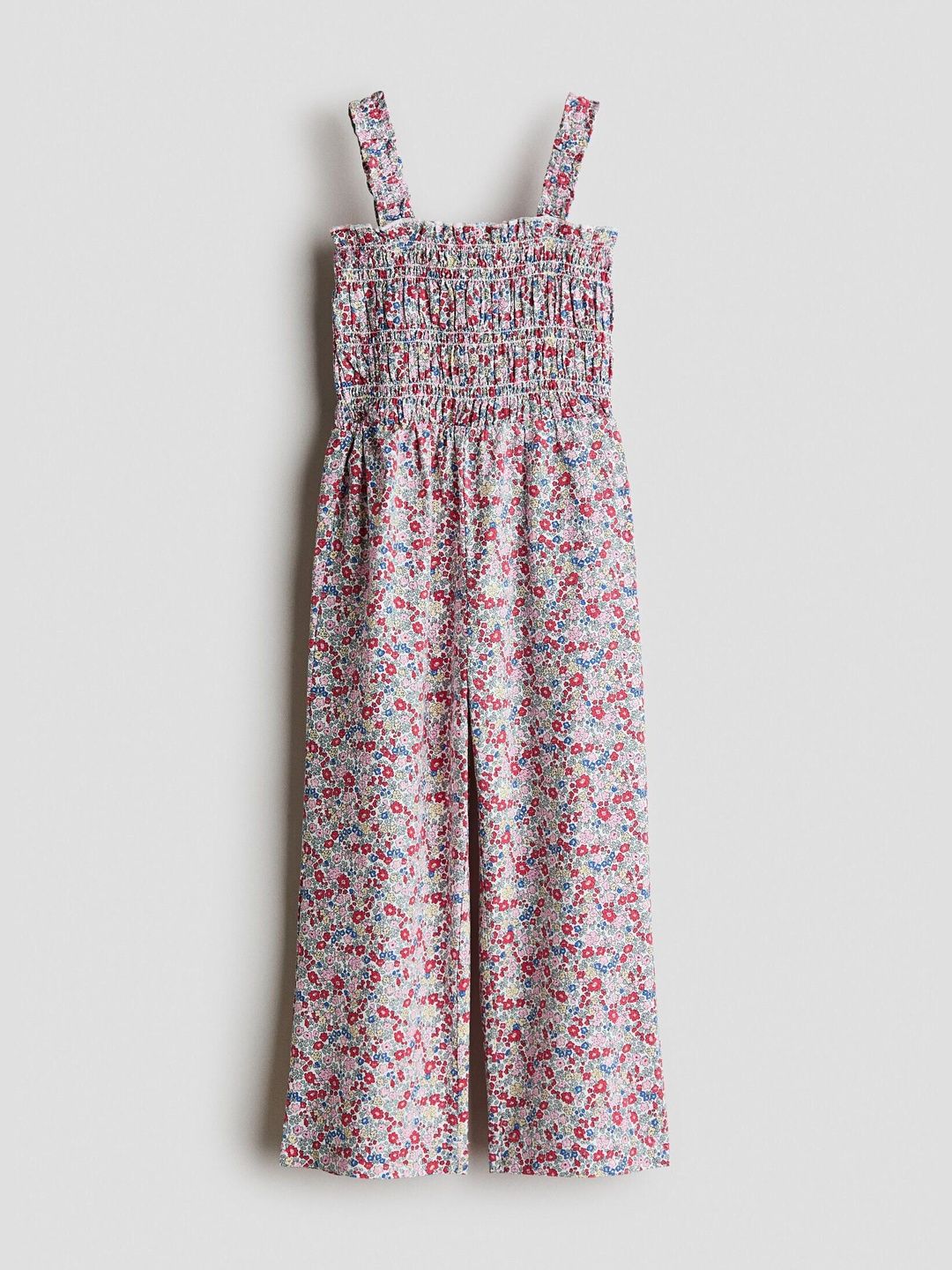 H&M Smocked Cotton Jumpsuit-picture-48