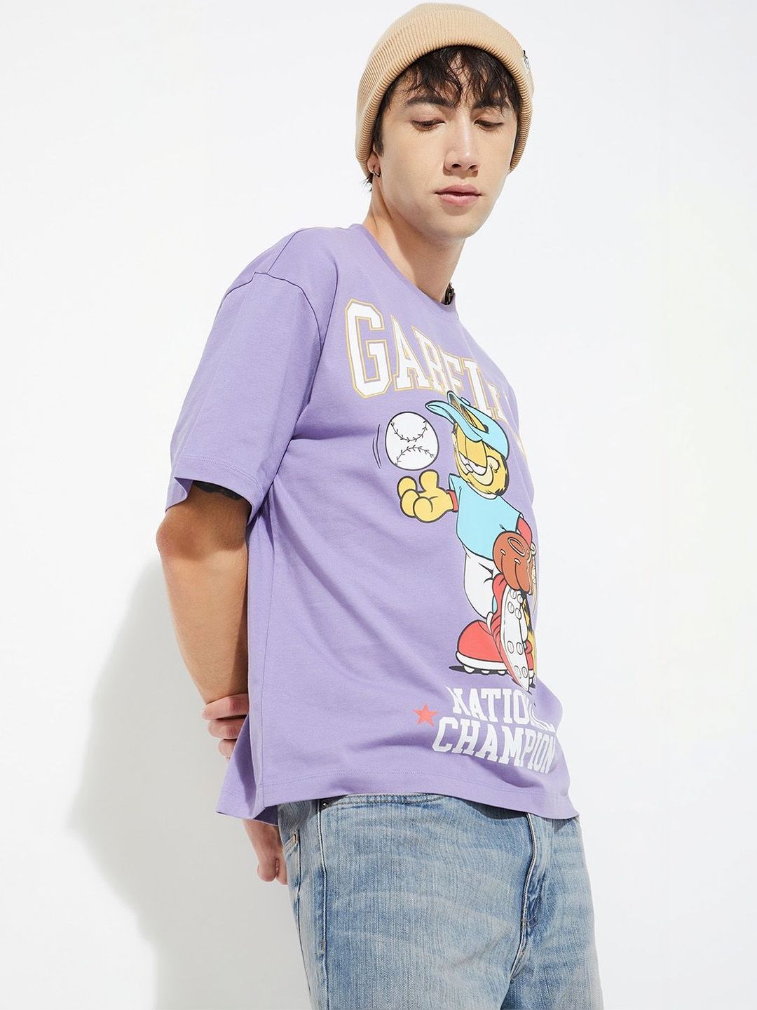max Men Garfield Printed T-shirt-picture-35