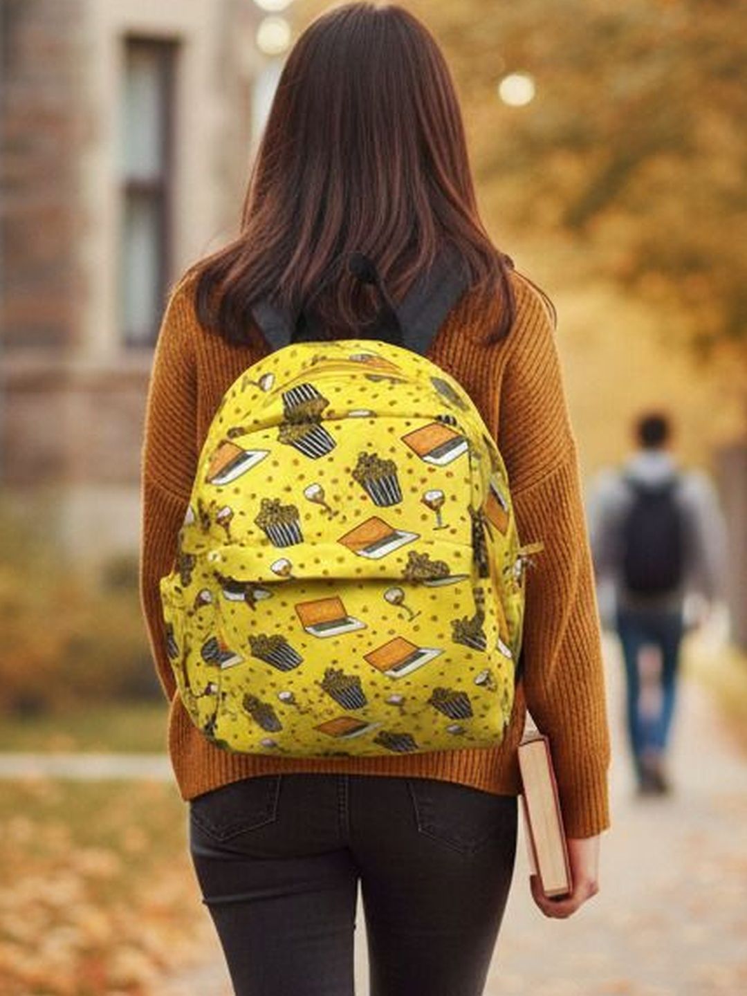 ENSAC Unisex Graphic Backpack with Compression Straps-picture-26