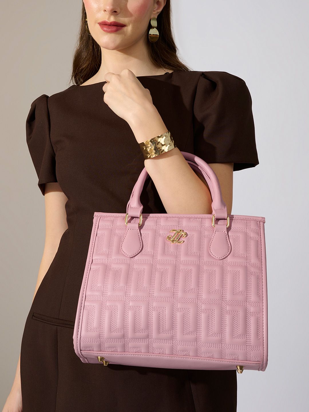 LAVIE Signature Structured Handheld Bag-picture-12