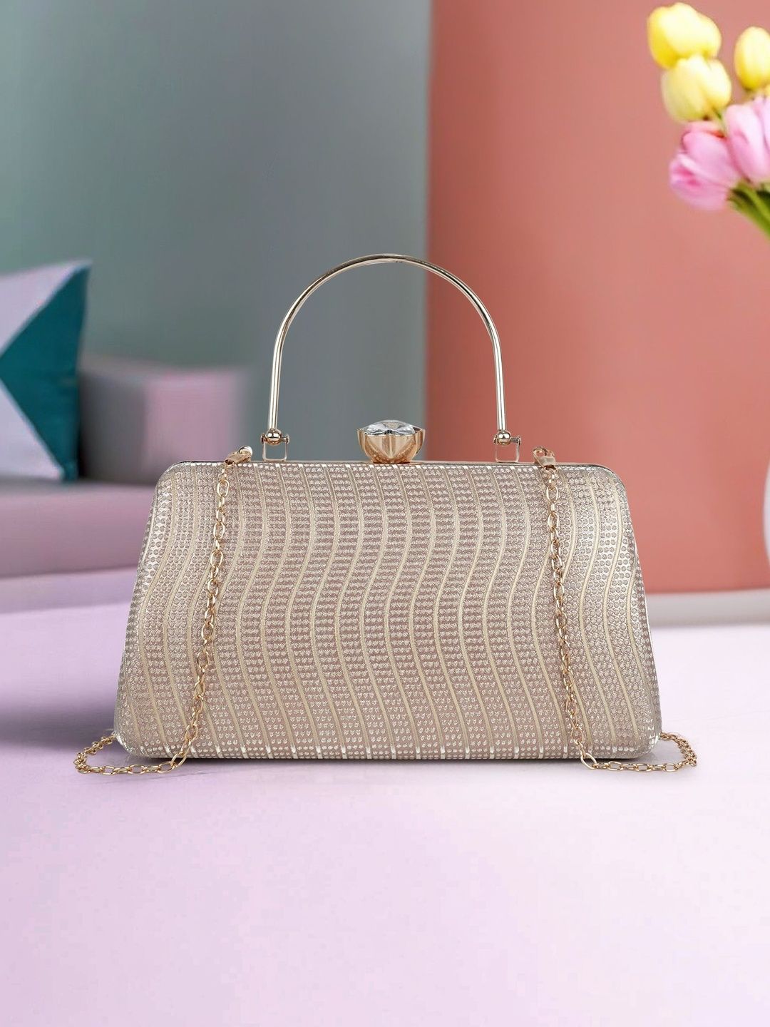 NORVE Textured Purse Clutch-picture-11