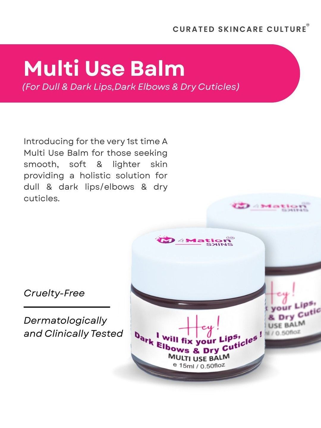 4mationskins Cruelty-Free Multi Use Balm- 15 ml-image-36